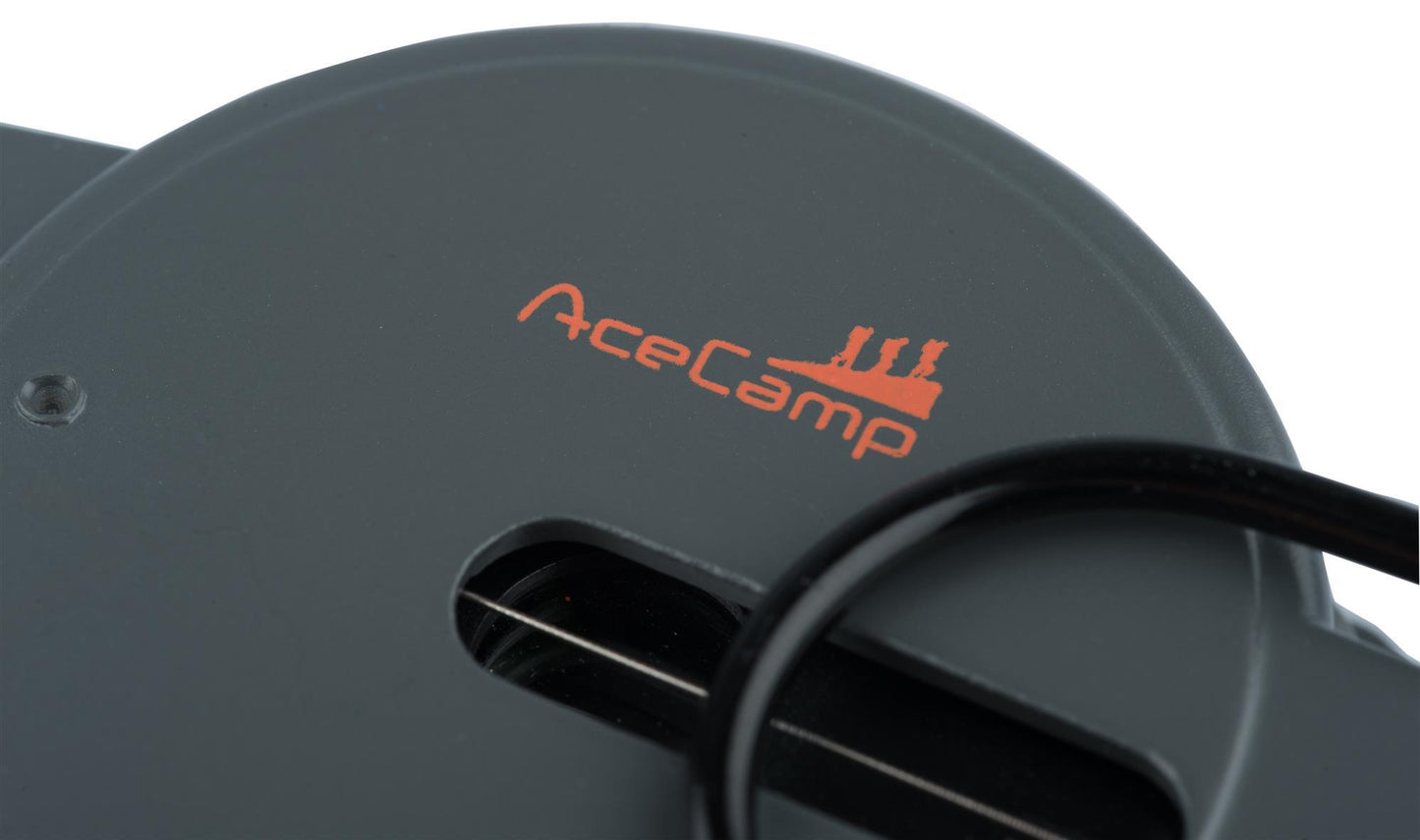 AceCamp Militär Kompass mit Metallgehäuse und Peilfaden