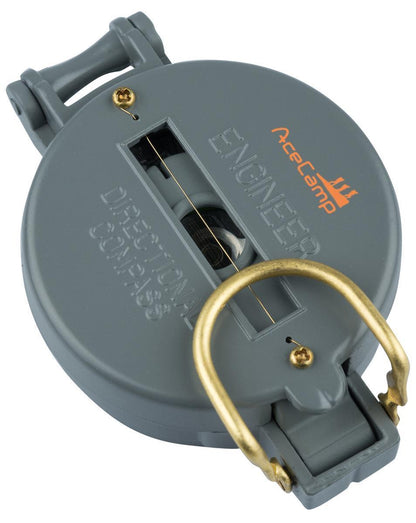 AceCamp Metallkompass mit Lupe & Peilhilfe