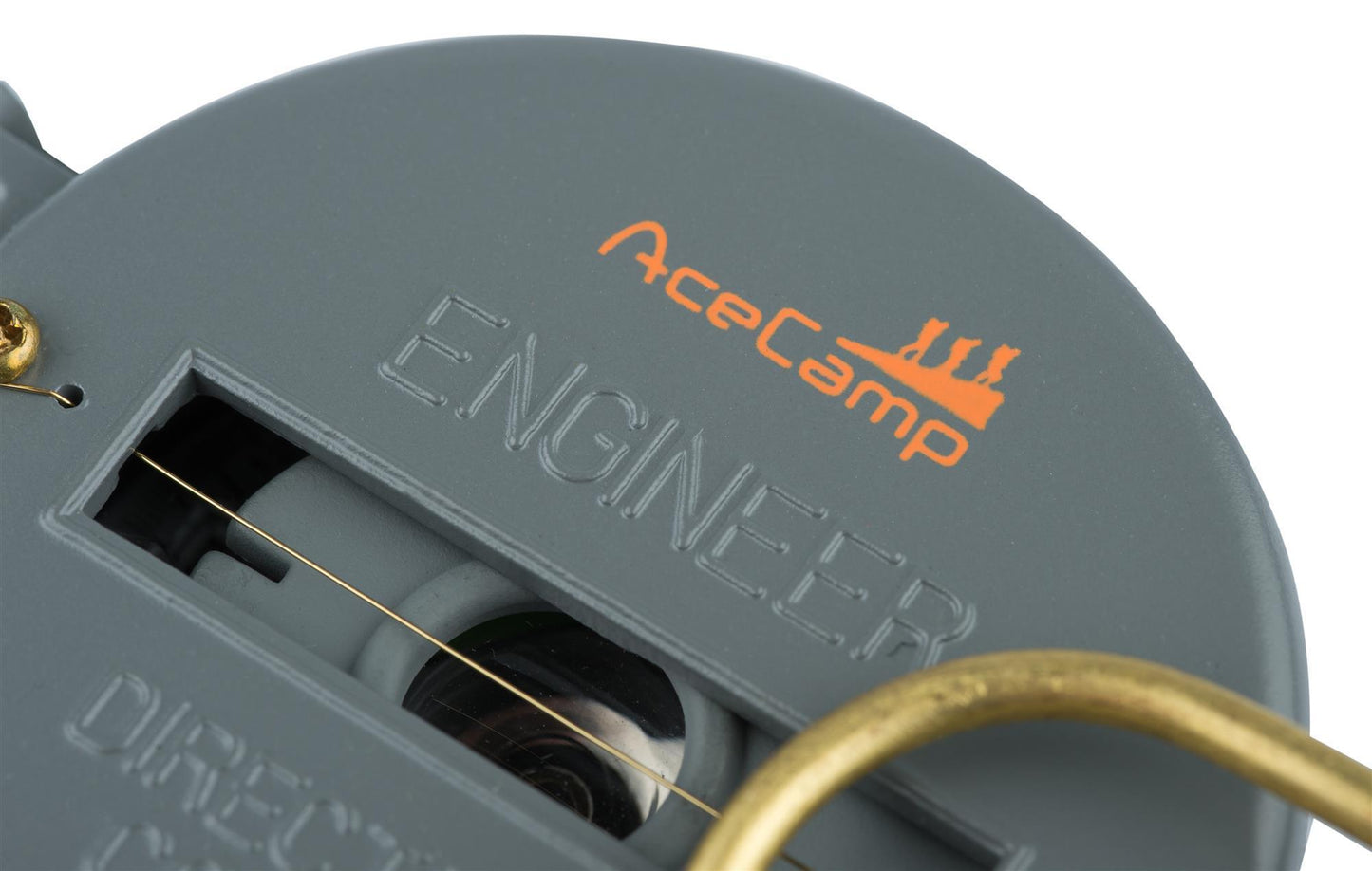 AceCamp Metallkompass mit Lupe & Peilhilfe