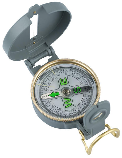 AceCamp Metallkompass mit Lupe & Peilhilfe