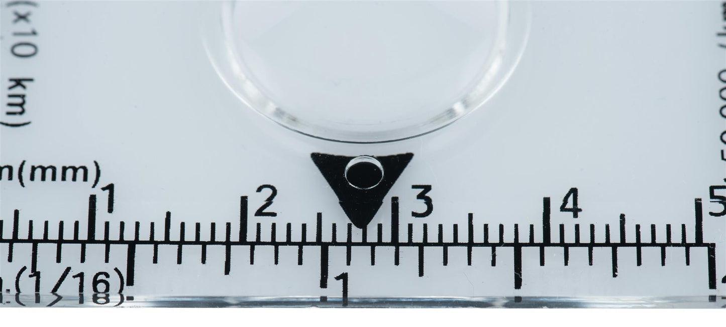 AceCamp Kartenkompass mit Lupe und Umhängeband