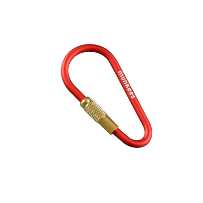 munkees Mini Link Karabiner 2er-Set mit Schraubverschluss