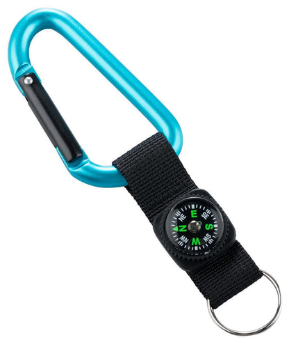munkees Karabiner-Schlüsselanhänger mit Kompass