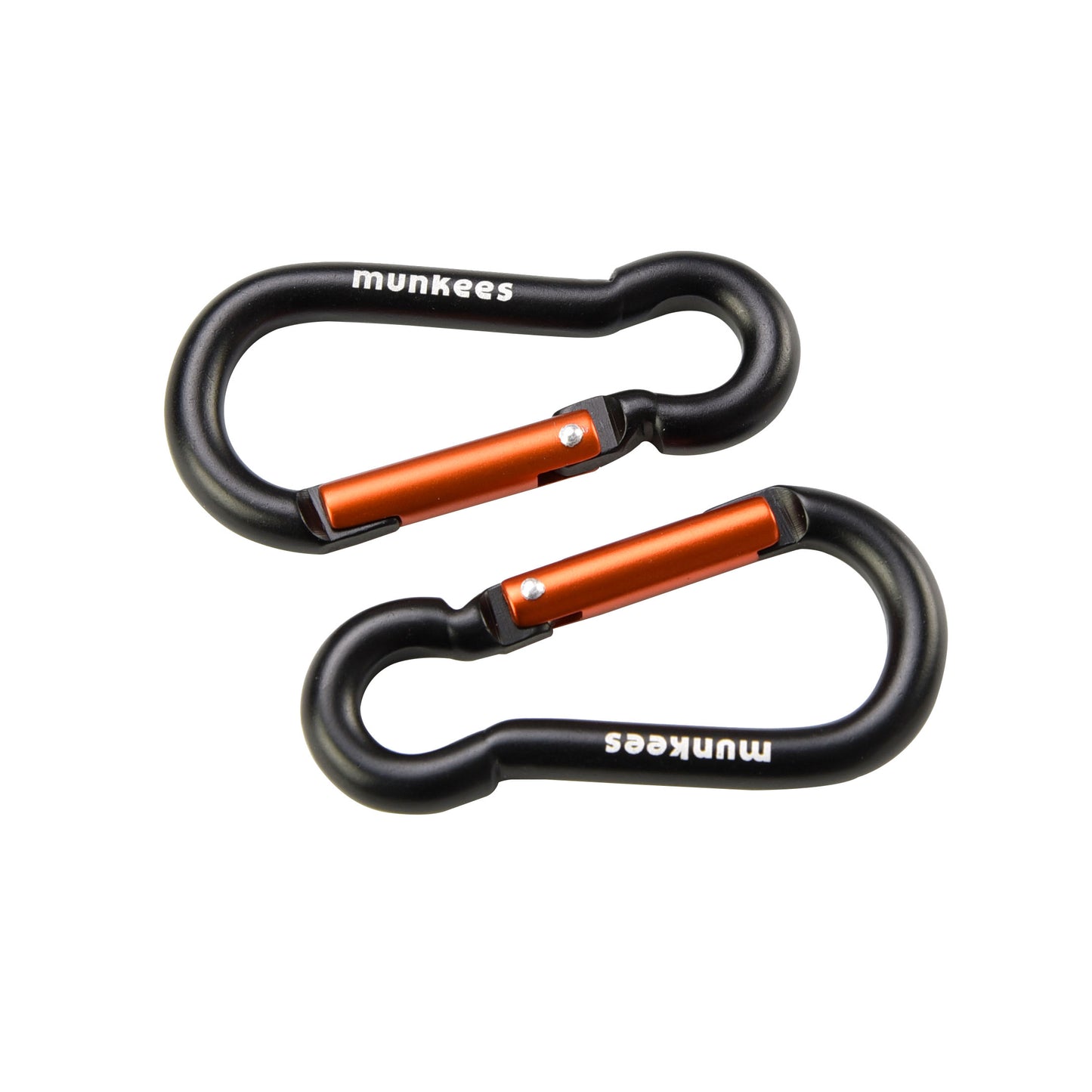 munkees Karabiner-Schlüsselanhänger Birnenform (2 Stück)