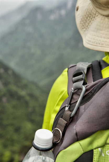 munkees Karabiner mit Flaschenträger & Schlüsselanhänger