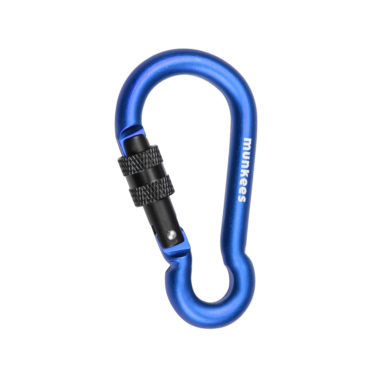 munkees Karabiner Birne mit Schraubverschluss