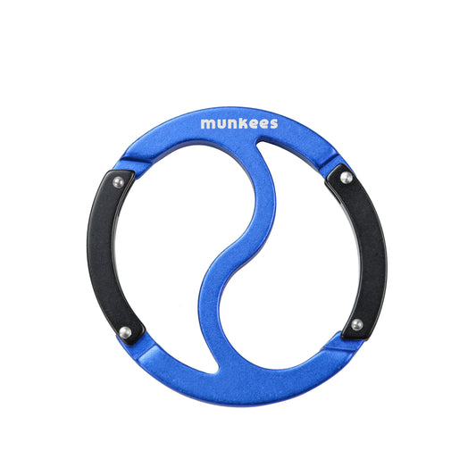 munkees Karabiner Yin Yang – Schlüsselanhänger mini