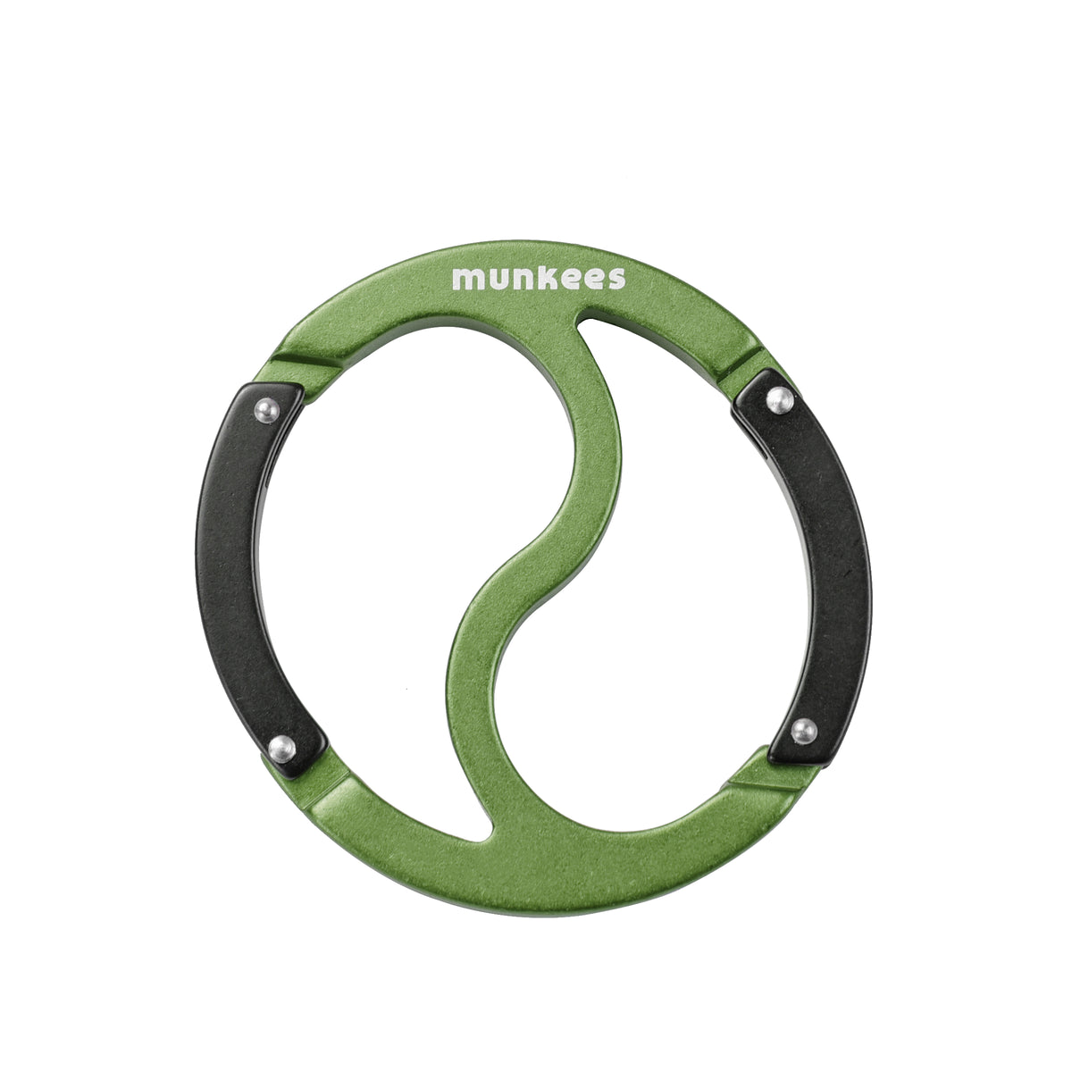 munkees Karabiner Yin Yang – Schlüsselanhänger mini