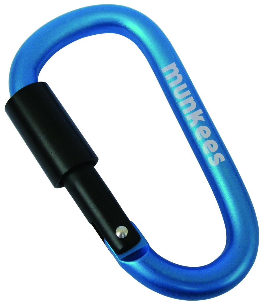 munkees Karabiner mit Schraubverschluss Ø 8 mm