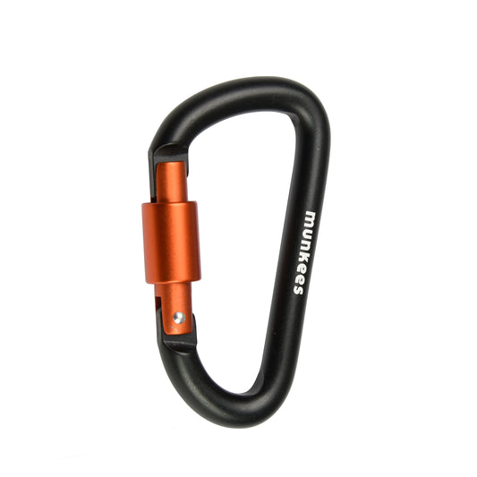 munkees Karabiner mit Schraubverschluss Ø 8 mm