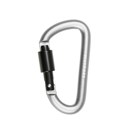 munkees Karabiner mit Schraubverschluss Ø 8 mm