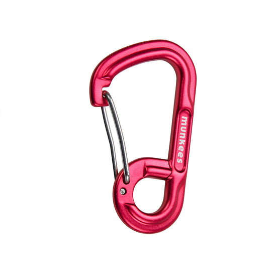 munkees 6-Form Karabiner mit Drahtschnapper