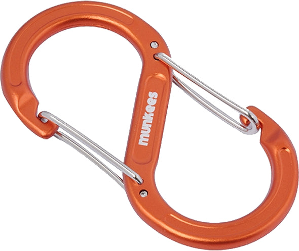 munkees S-Karabiner mit Drahtbügel – Schlüsselanhänger