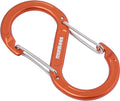 munkees S-Form Karabiner mit Doppel-Drahtschnapper