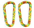 Munkees Karabiner Sunflower 2er-Set – Taschenaccessoire