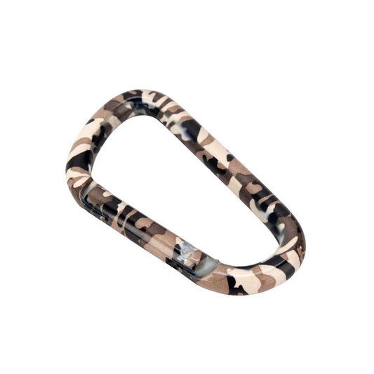 munkees Karabiner Dessert Camo mit Schraubsicherung