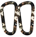 munkees Karabiner Dessert Camo – 2 Stück