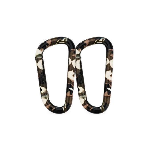munkees Karabiner Dessert Camo – 2 Stück