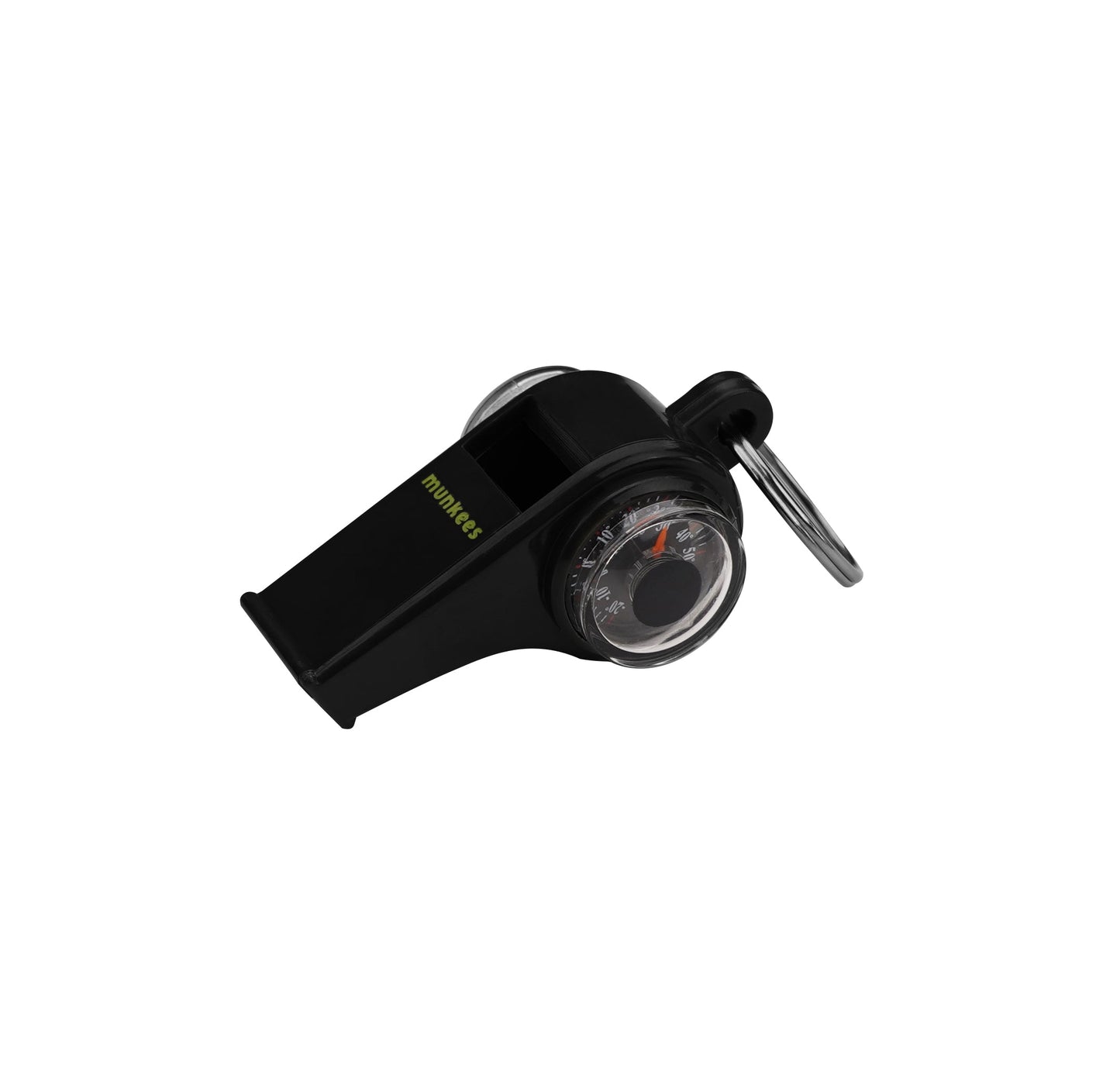 munkees 3in1 Pfeife mit Kompass & Thermometer, grau