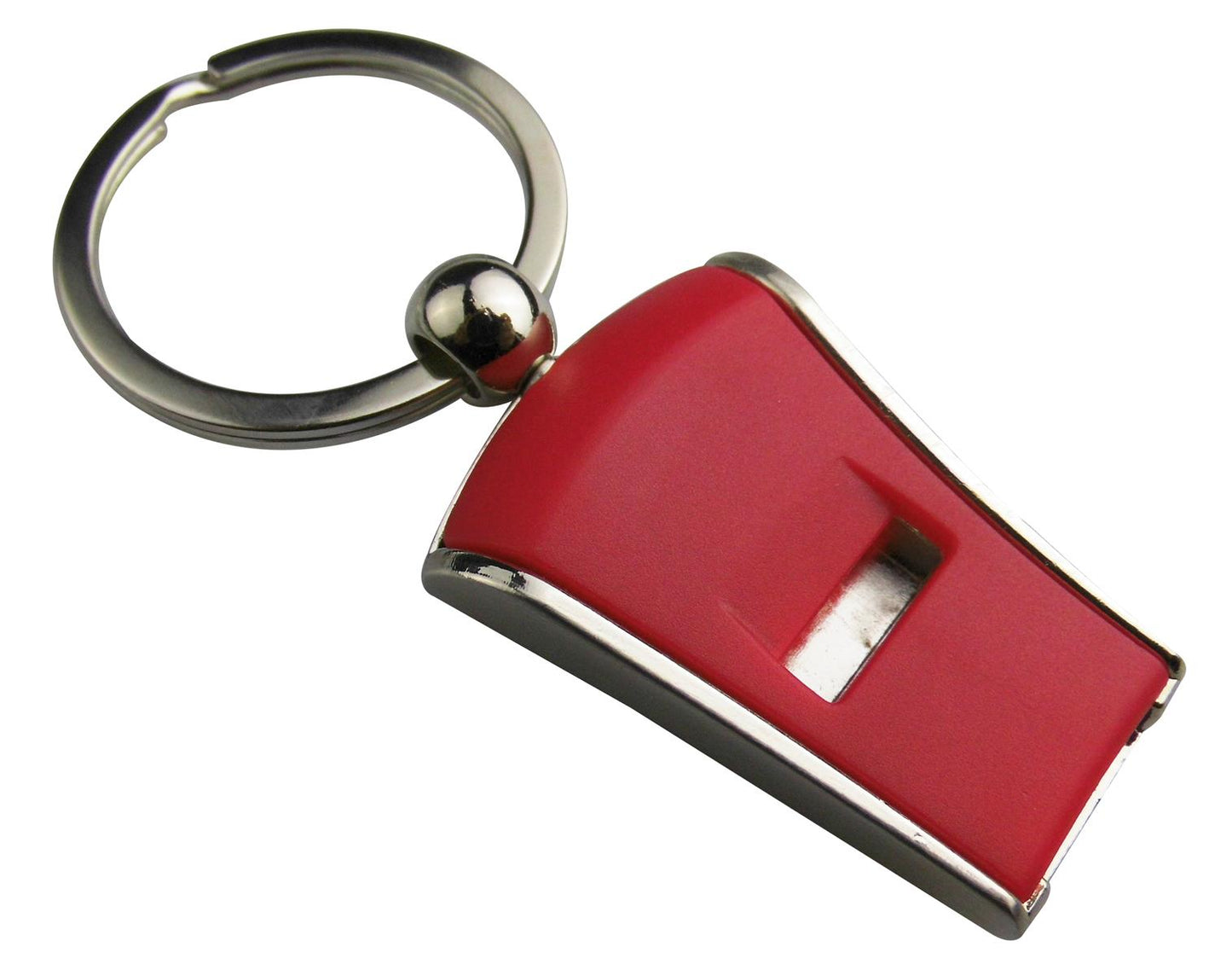 munkees Edelstahl Signalpfeife mit Schlüsselanhänger