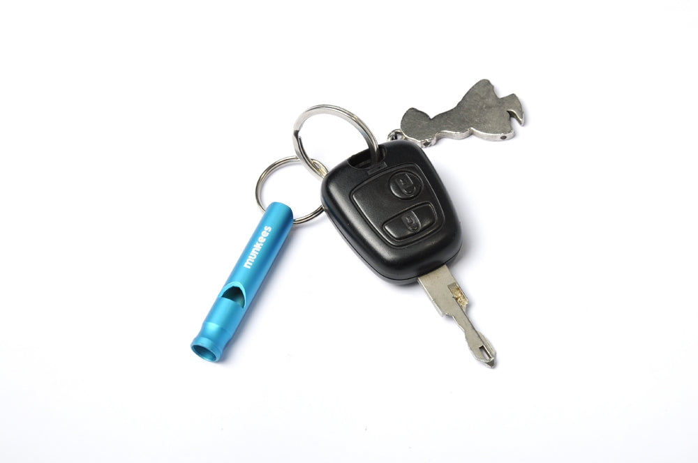 munkees Aluminiumpfeife klein als Schlüsselanhänger