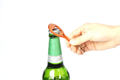 munkees Schlüsselanhänger Tennis Flaschenöffner Rot