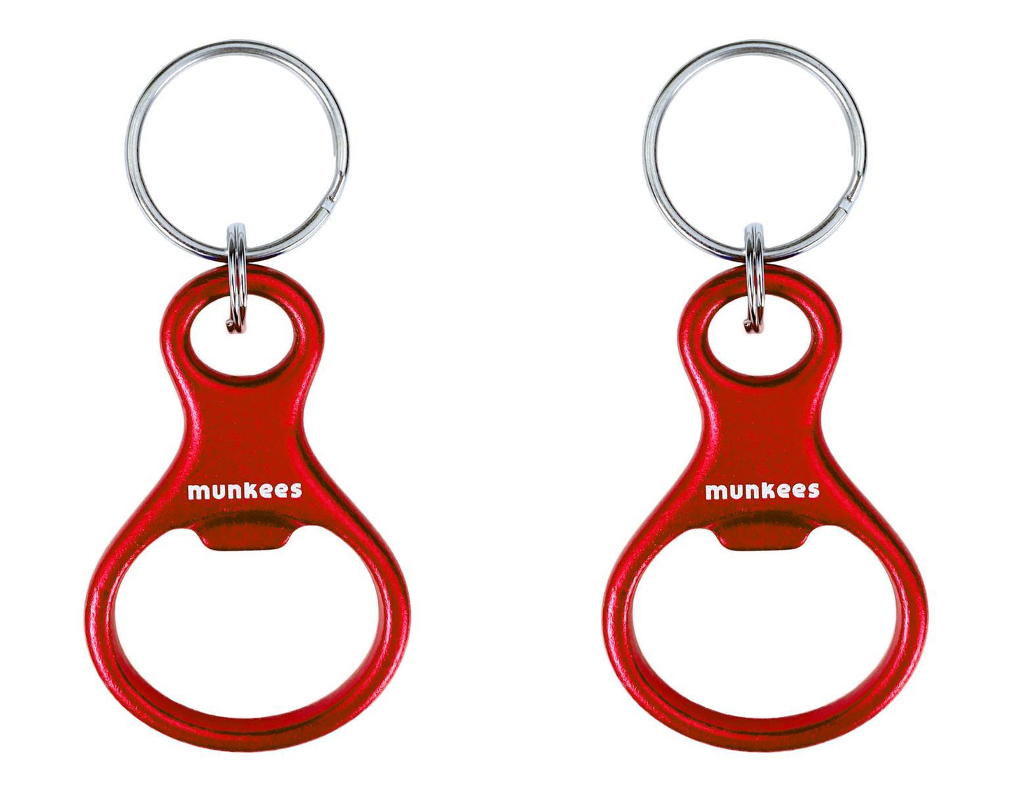 munkees Schlüsselanhänger Achter mit Flaschenöffner
