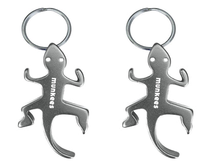 munkees Eidechse Schlüsselanhänger mit Flaschenöffner