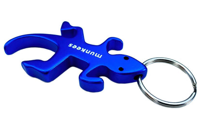 munkees Flaschenöffner Eidechse aus Aluminium