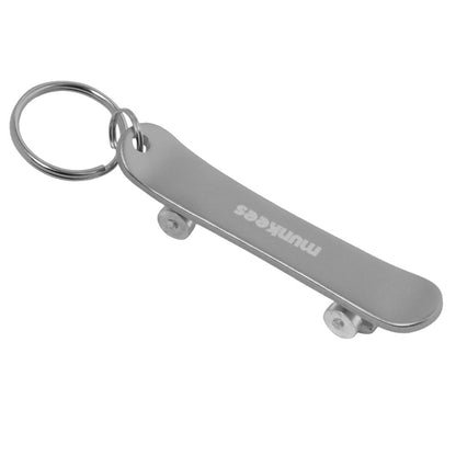 munkees Skateboard Schlüsselanhänger mit Flaschenöffner