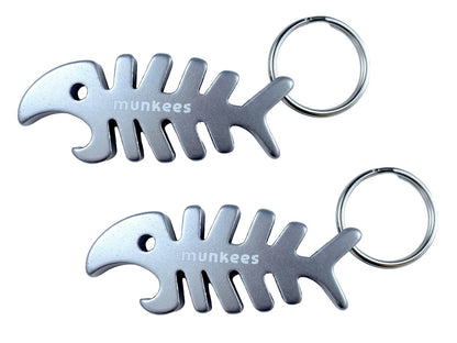 munkees Schlüsselanhänger Fisch mit Flaschenöffner