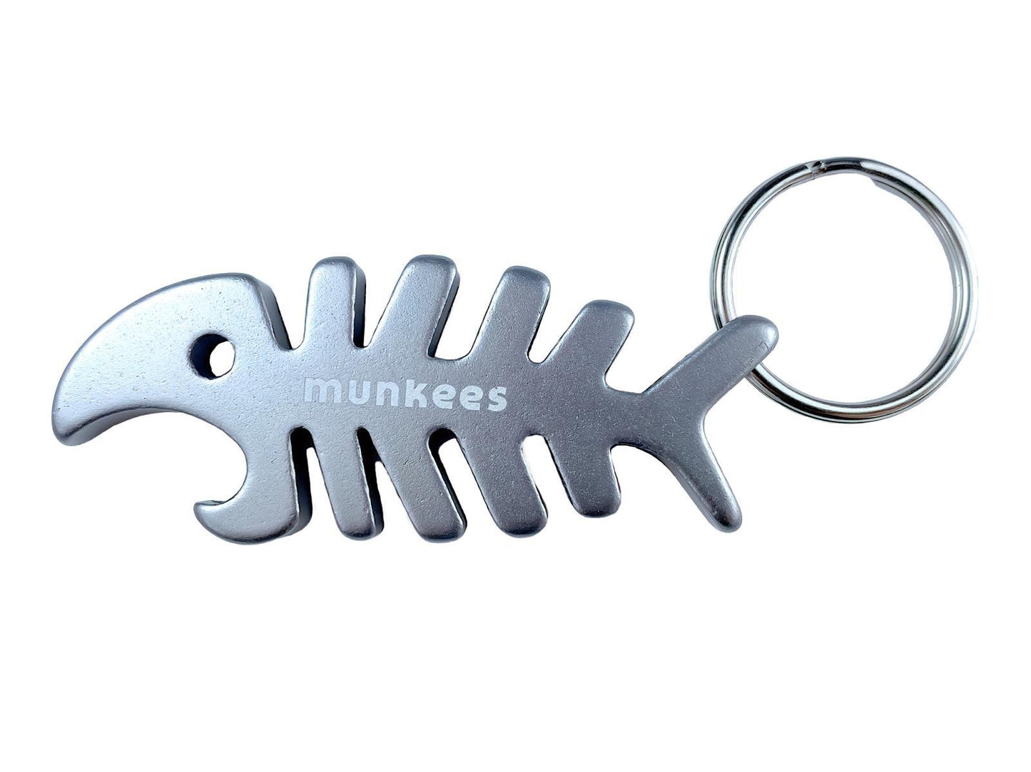 munkees Schlüsselanhänger Fisch mit Flaschenöffner