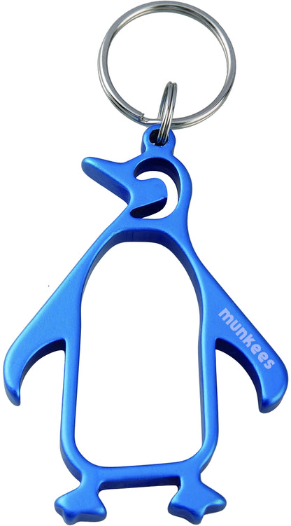munkees Flaschenöffner Pinguin aus Aluminium