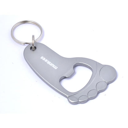 munkees Flaschenöffner Fußdesign Schlüsselanhänger