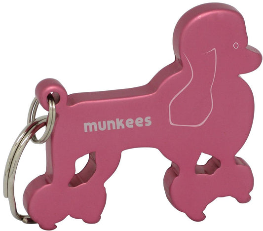 munkees Flaschenöffner Pudel aus Aluminium