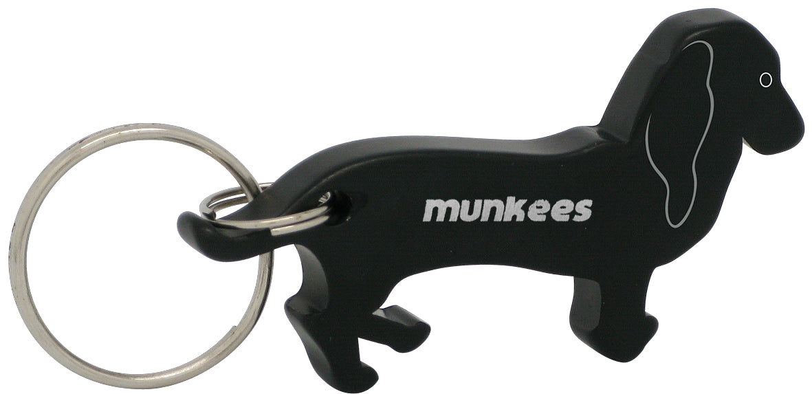 munkees Dackel Schlüsselanhänger mit Flaschenöffner