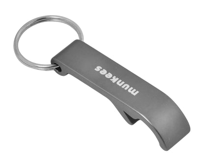 munkees Schlüsselanhänger mit Flaschenöffner aus Aluminium