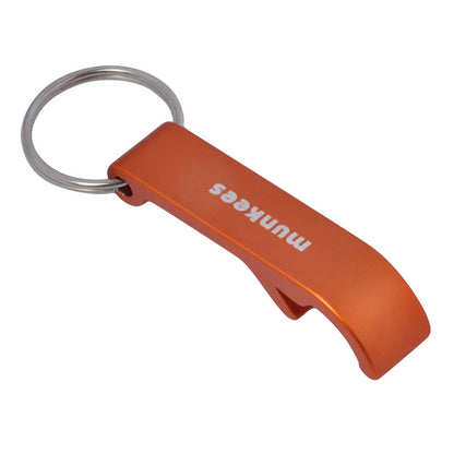 munkees Schlüsselanhänger mit Flaschenöffner aus Aluminium