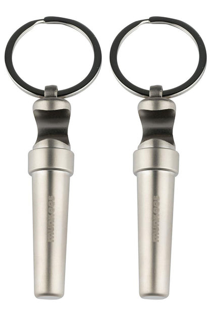 munkees Schlüsselanhänger Korkenzieher aus Edelstahl