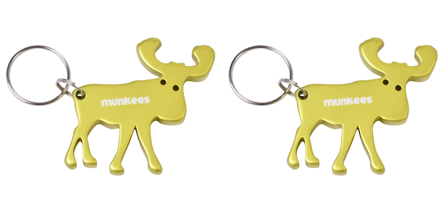 Elch Schlüsselanhänger mit Flaschenöffner – munkees
