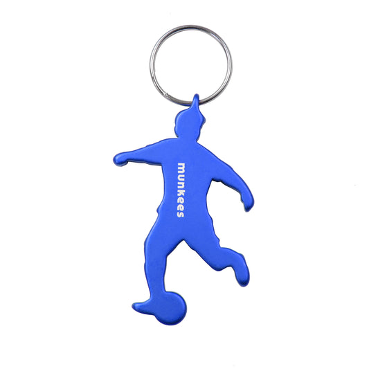 munkees Fußball-Schlüsselanhänger mit Flaschenöffner