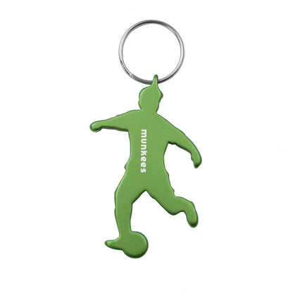 munkees Fußball-Schlüsselanhänger mit Flaschenöffner