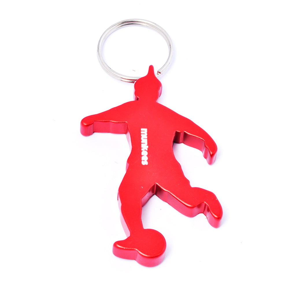 munkees Fußball-Schlüsselanhänger mit Flaschenöffner