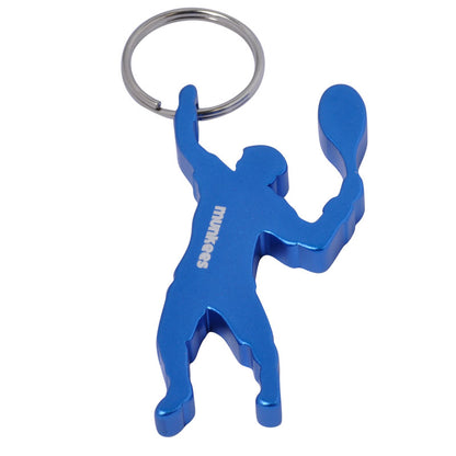 munkees Schlüsselanhänger Tennis-Figur mit Flaschenöffner