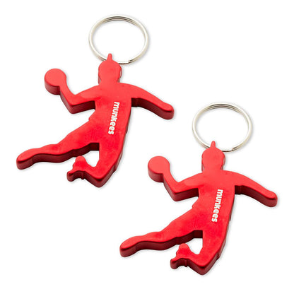 munkees Handballer Schlüsselanhänger mit Flaschenöffner