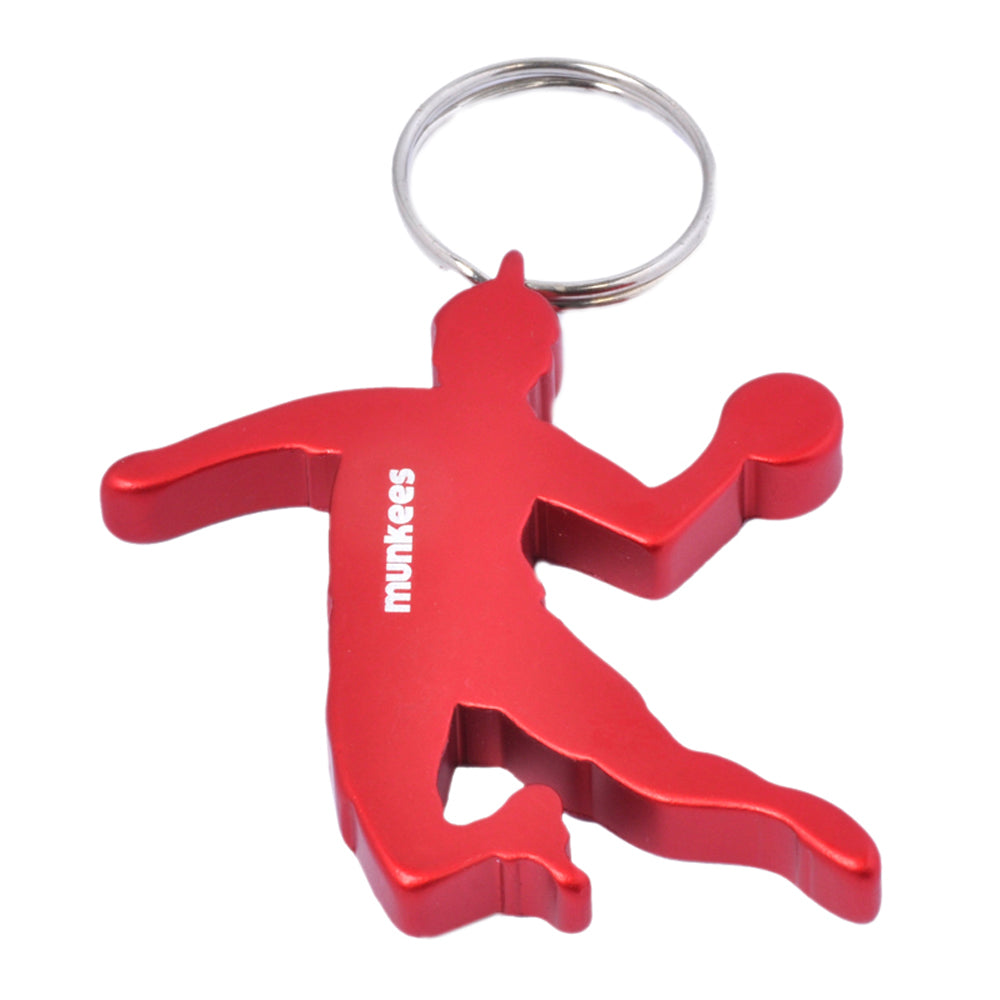 munkees Handballer Schlüsselanhänger mit Flaschenöffner