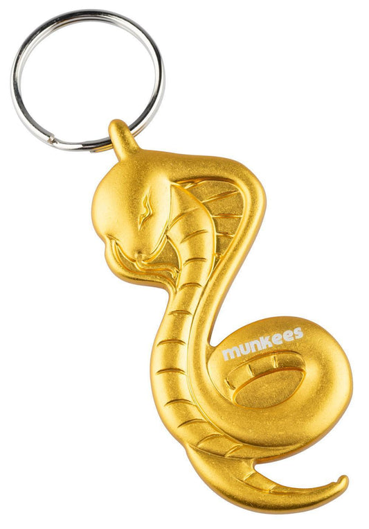 munkees Schlüsselanhänger Snake 3D Kobra Flaschenöffner