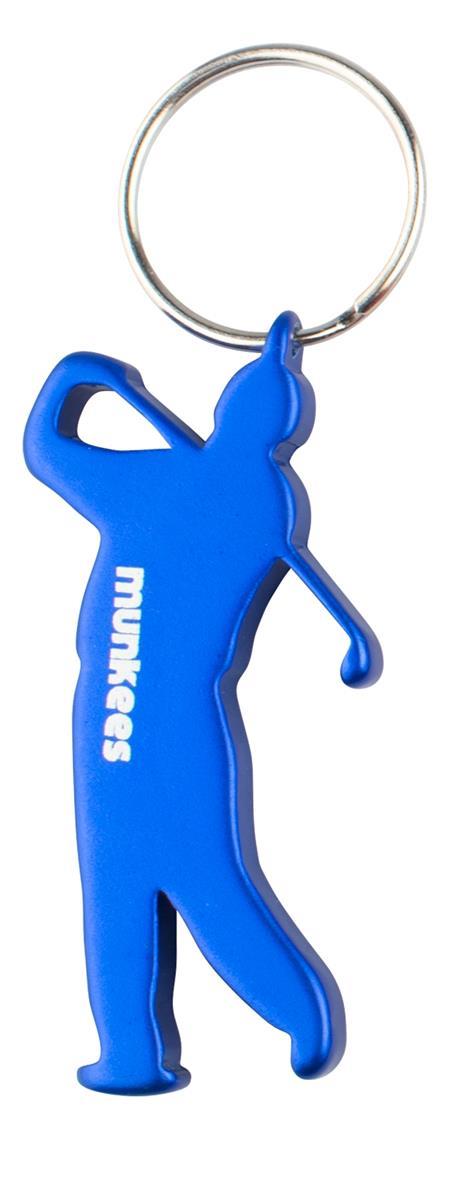 munkees Schlüsselanhänger Golfer mit Flaschenöffner