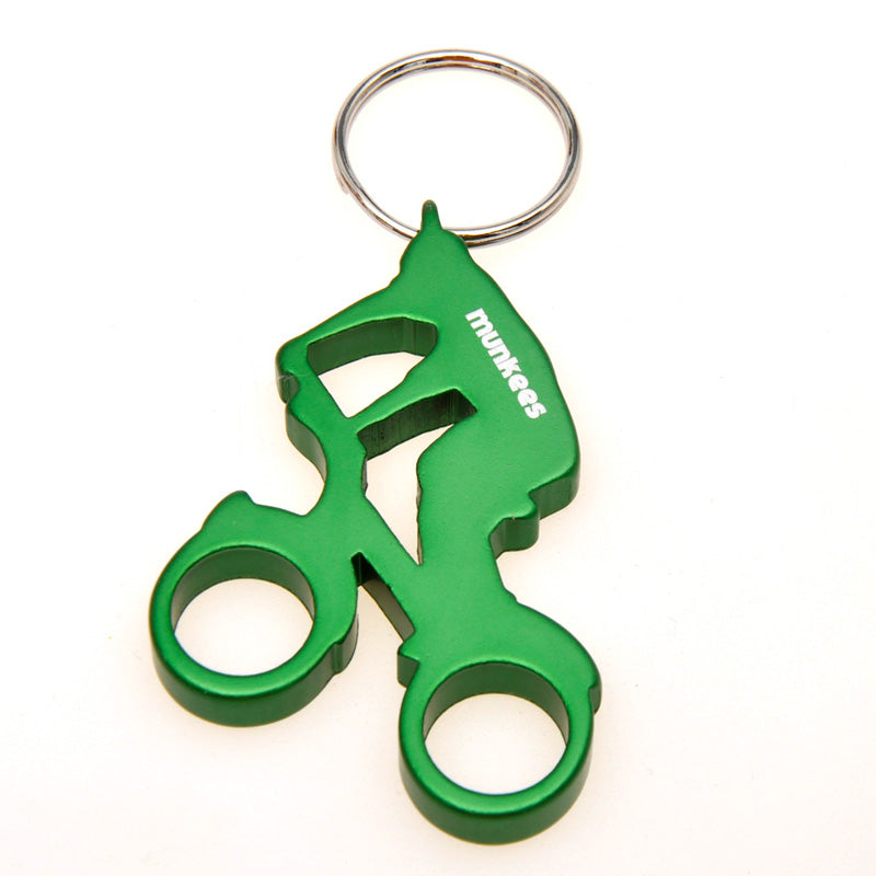 munkees Schlüsselanhänger Biker mit Flaschenöffner