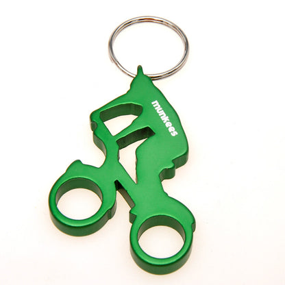 munkees Schlüsselanhänger Biker mit Flaschenöffner